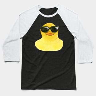 Chillax Rubber Ducky Baseball T-Shirt